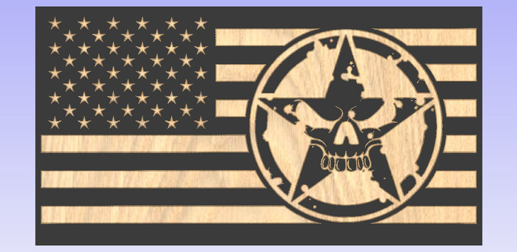 punisher skull flag